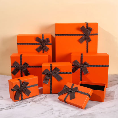 Beautiful Orange Gift Box