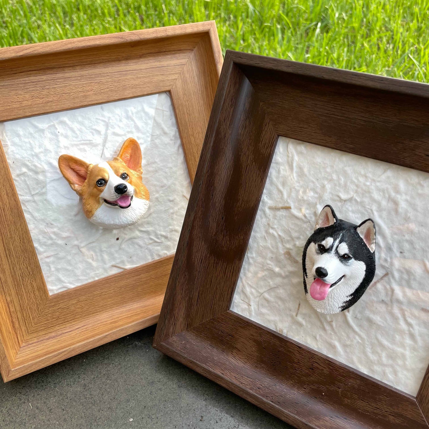 Personalized Life-Like Pet Figurine w/ Built-in Magnet